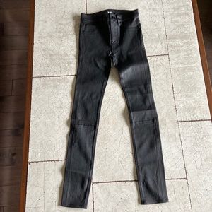 Hudson size 24 leather pants